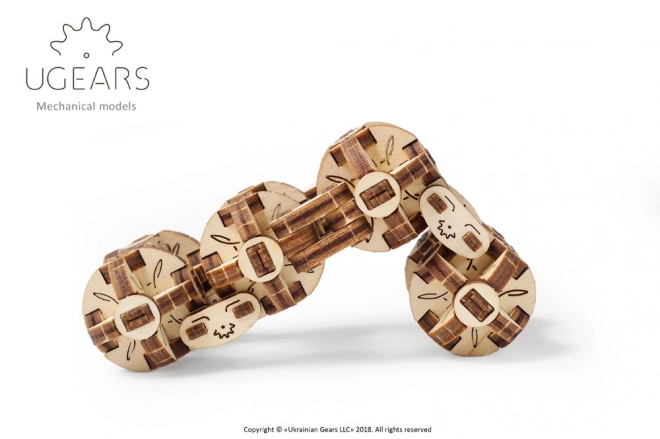 Ugears 3D puzzel - Flexi kubus 144 stukjes