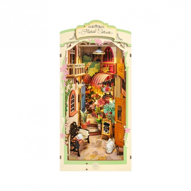 RoboTime 3D puzzel Boekensteun Bloemenhoek
