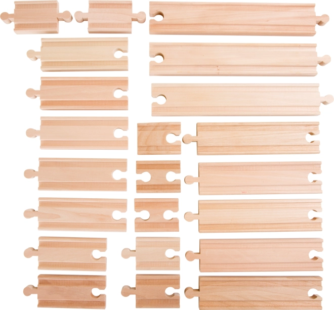 Robuste Holzschienen