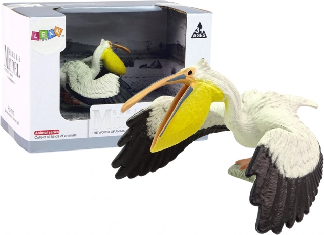 Grande figurine de collection pélican – Animaux du monde