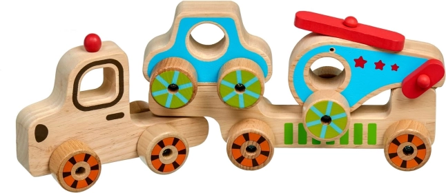 Lucy & Leo – mein erster Lastwagen – Holzpuzzle für die Kleinsten