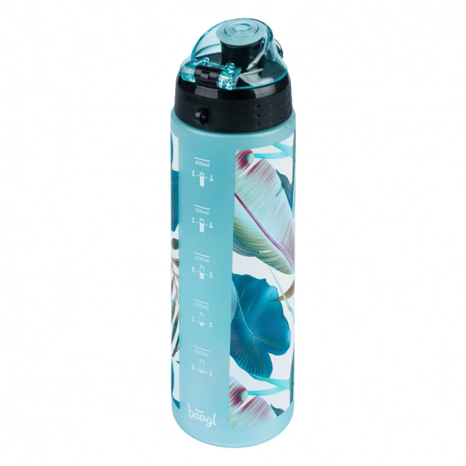 BAAGL Tritan-fles voor drinken Leafs, 700 ml