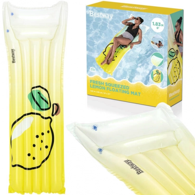 Lemon Inflatable Water Mattress