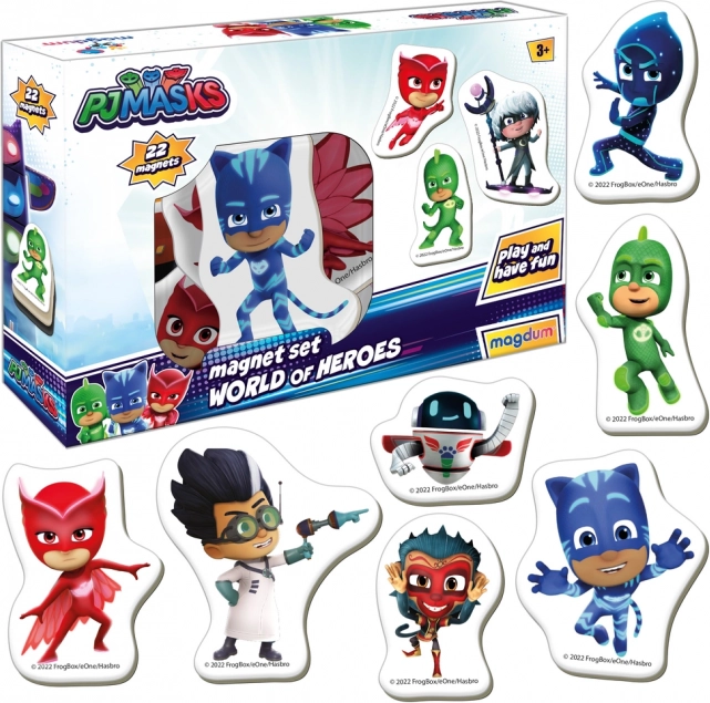 PJ MASKS magnet set