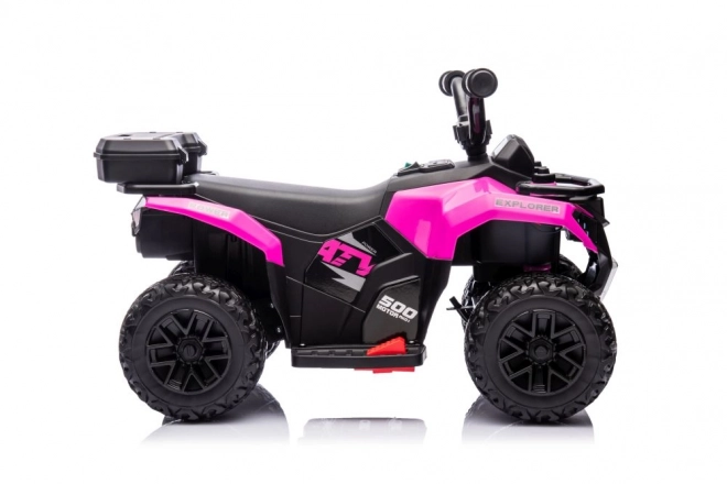 Electric Pink Children's Quad Bike Explorer