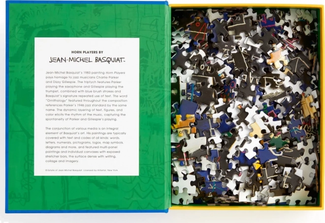 Puzzel Basquiat: Hoornspelers 500 stukjes