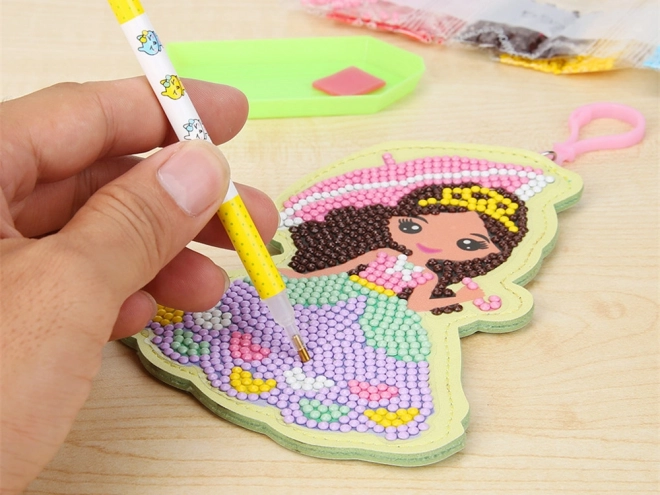 Creatieve set met diamanten stickeren Prinses