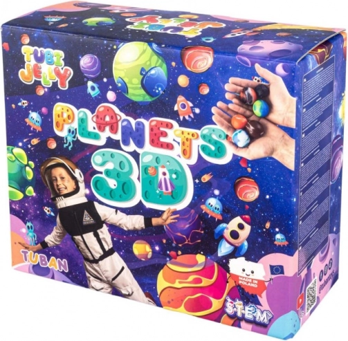 3D Creative Tubi Jelly Planets Set