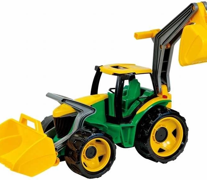 Tracteur pour enfants avec benne et pelleteuse