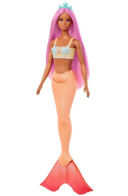 Barbie Meerjungfrau Puppe mit orangem Schwanz