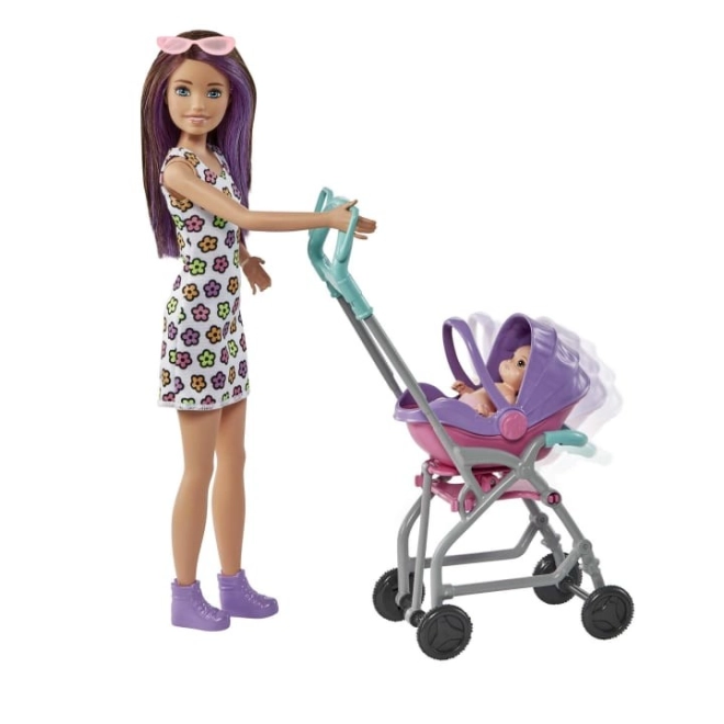 Skipper and baby ready for adventure