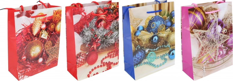 Cadeautas Kerstmotieven