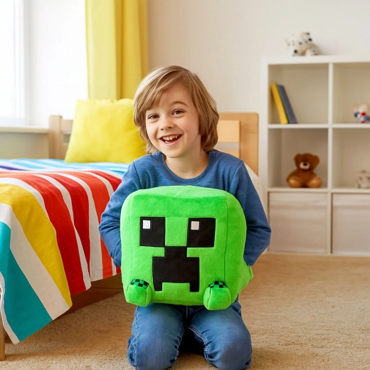 3-in-1: pillow, hand muff, and plush toy
