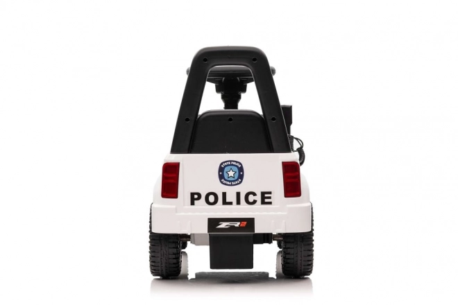 Kinderloopfiets Politie wit