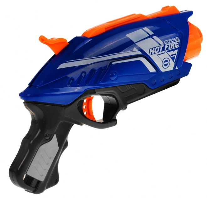 Handmatig pistool voor kinderen 6+ Blaze Storm Veermechanisme + 20 lange foamkogels