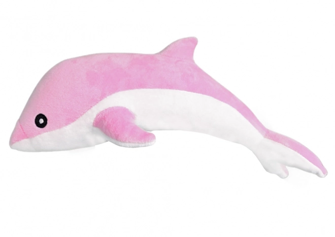 Pluche mascotte roze dolfijn 70 cm