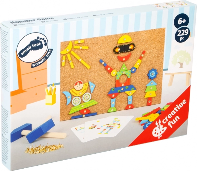 Houten creatieve hamer speelgoed voor kinderen