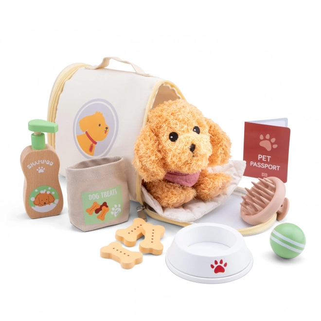 Kinderpflegeset für Plüschhund