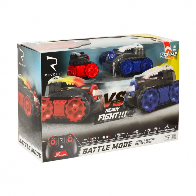 remote-controlled racing tanks REVOLT