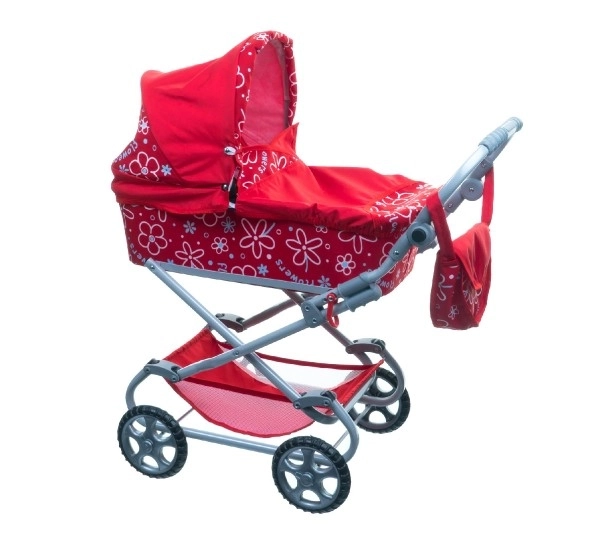 Diepe kinderwagen Daria voor poppen