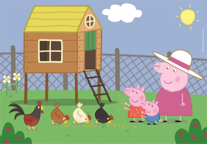 Puzzle maxi 60 pièces PEPPA PIG – Clementoni