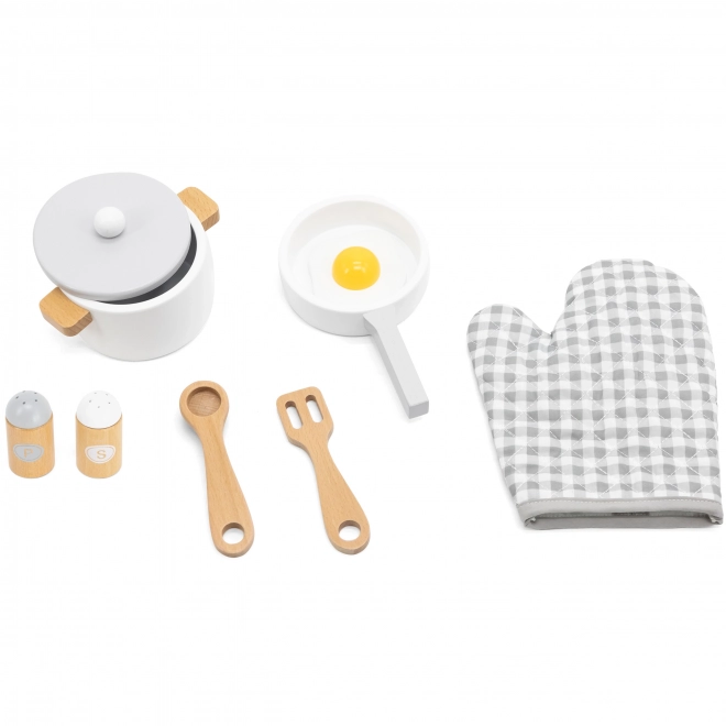 Ensemble de cuisine en bois