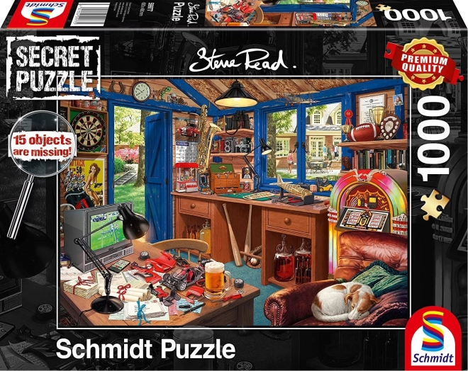 Puzzle L’atelier de papa Secret collection 1000 pièces