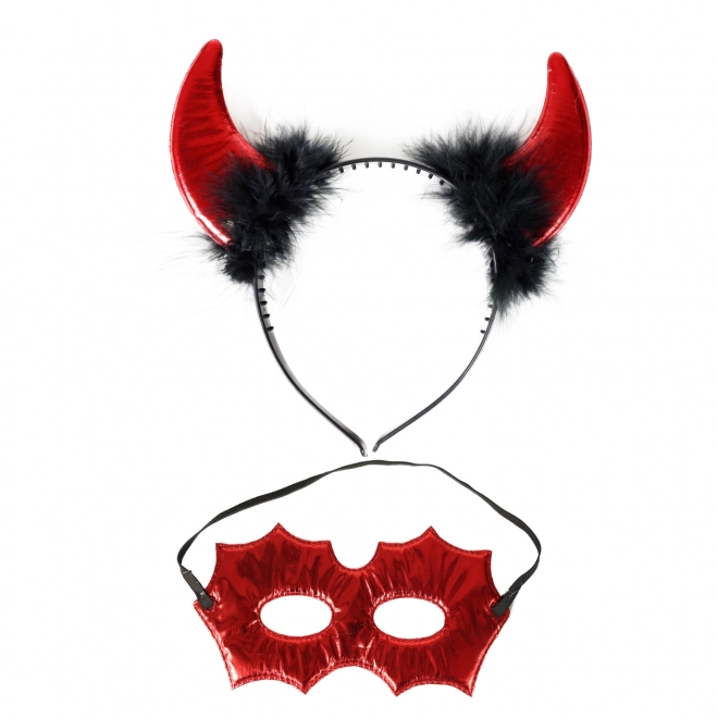 Duivelse diadeem met masker
