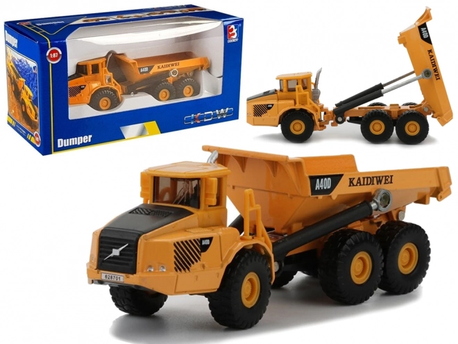 Metalen kipper 1:87 met bewegende delen