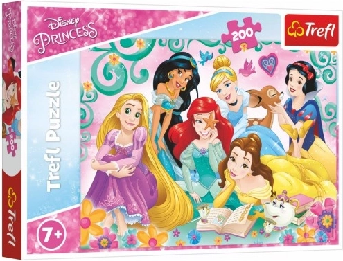 Trefl-puzzel 200 stukjes – vrolijke prinsessenwereld