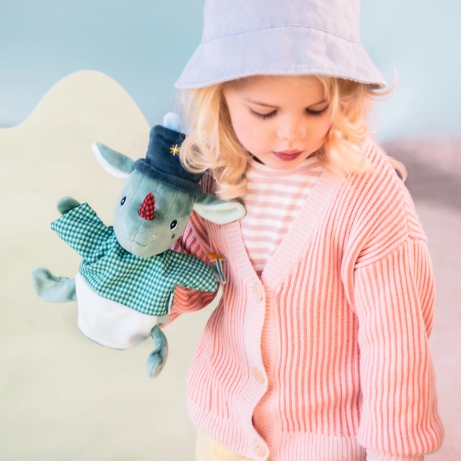 Handpuppe Magier Drache Joe