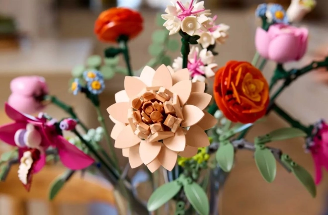 Lego Botanicals prachtige boeket roze bloemen