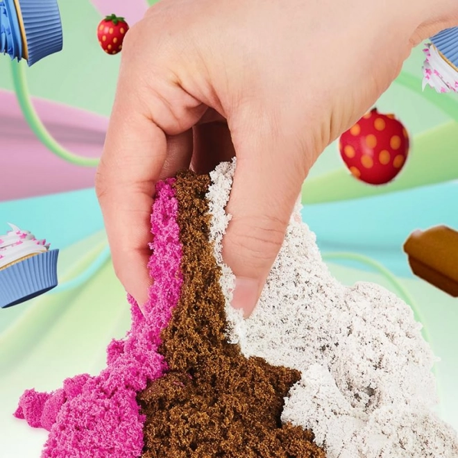 Kinetisch zand geurende koepelvormige ijsjes