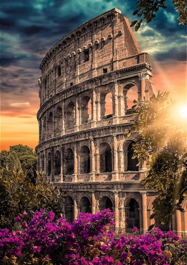Trefl Puzzle Premium Plus Photo Odyssey: Kolosseum in Rom – 1000 Teile
