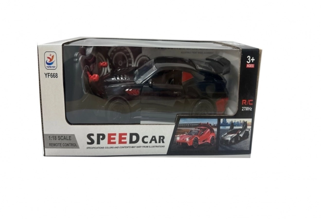 Sportieve RC auto rood