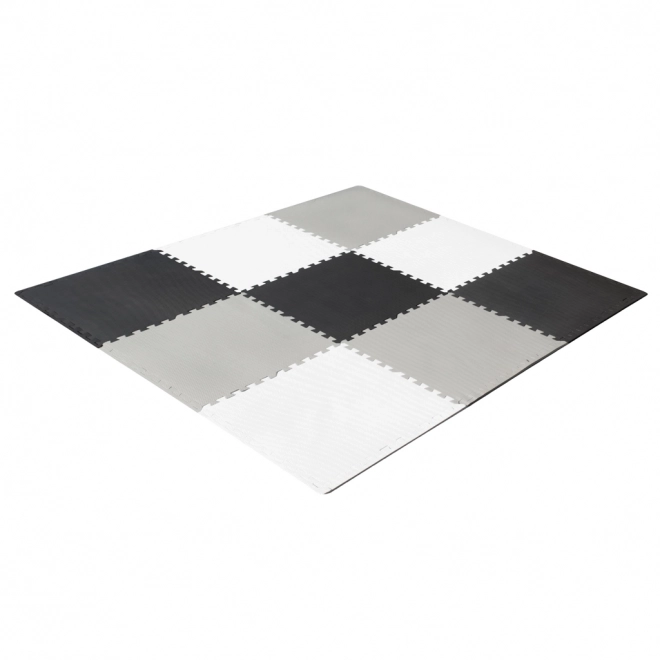 KIK Puzzelmat Grijstinten met Randen III. (58x58)