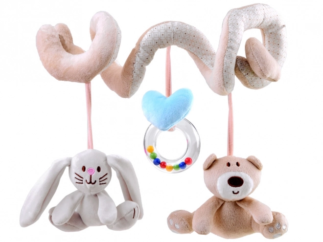 Pluche spiraal voor kinderbed ZA4416