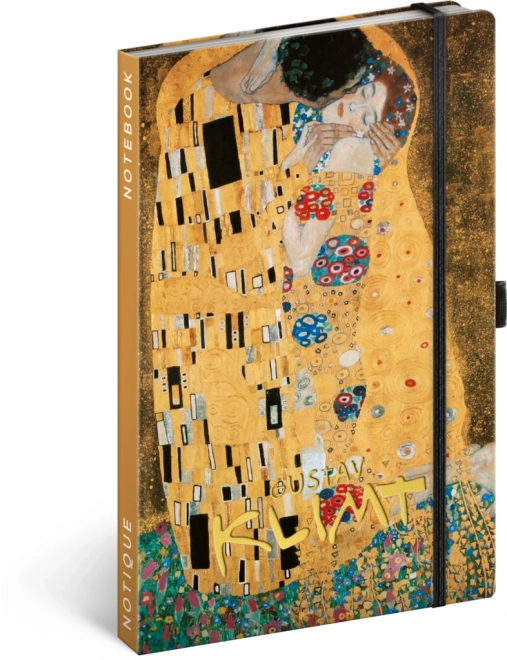 NOTIQUE Notes Gustav Klimt, gelinieerd, 13 x 21 cm