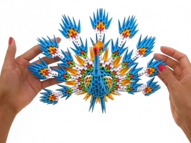 Creative Origami 3D Peacock by Alexander