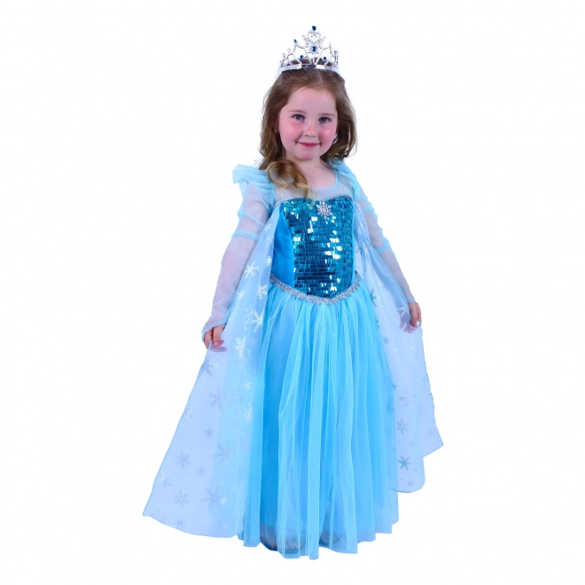 Kinderkostuum sneeuwprinses (M)