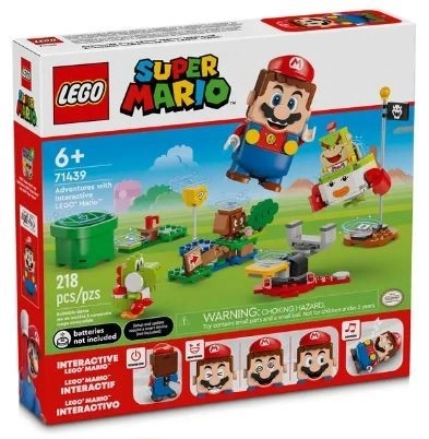 Avontuur met interactieve LEGO Super Mario figuur
