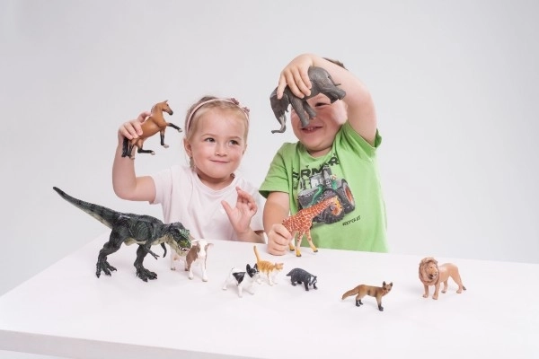Geit huishoudelijk geitenbok plastic 4cm in zak