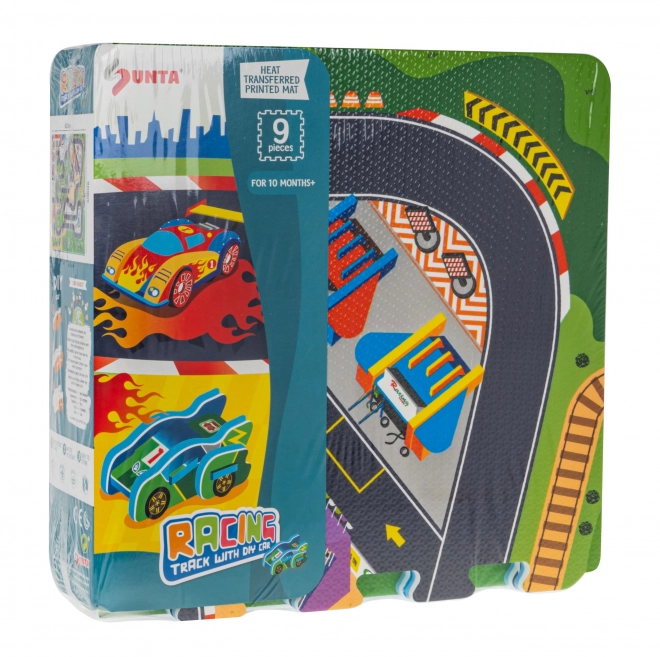 Puzzelmat Rallybaan