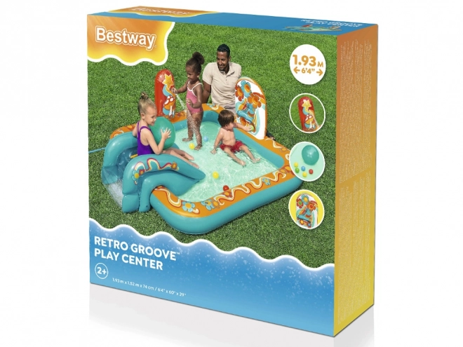 Inflatable Retro Groove Play Center by Bestway