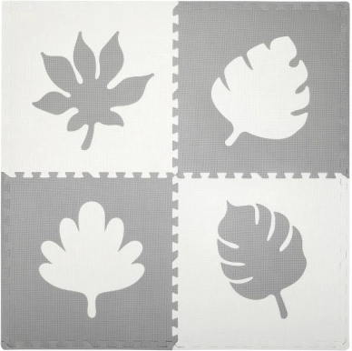 Speelmat foam puzzel MoMi FELI grijs
