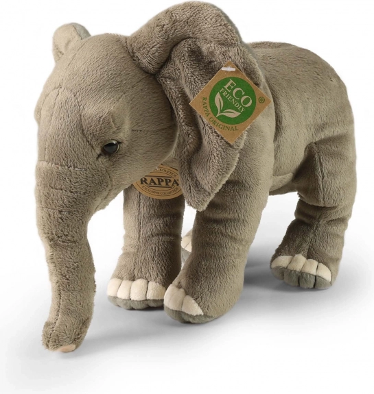 Éléphant d’Afrique en peluche 28 cm écoresponsable