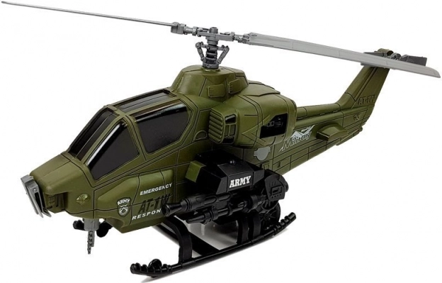 Frictie-helikopter met draaiende rotors
