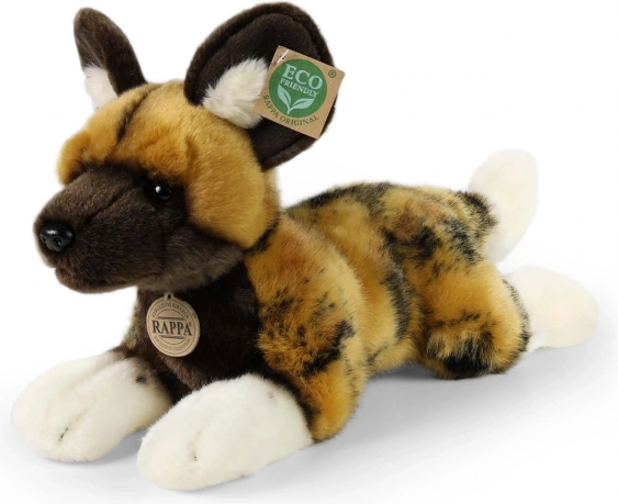 Plush African Wild Dog 28 cm RAPPA eco-friendly
