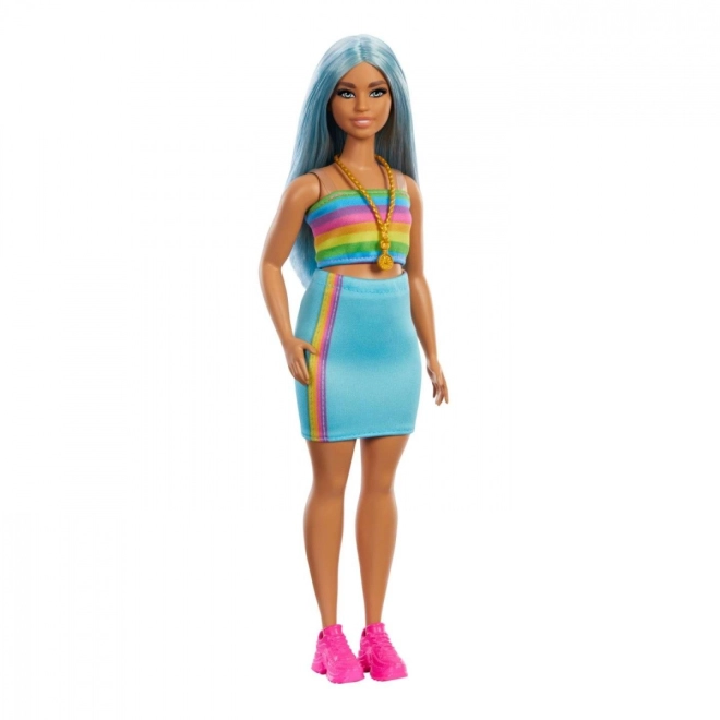Stylish rainbow outfit
