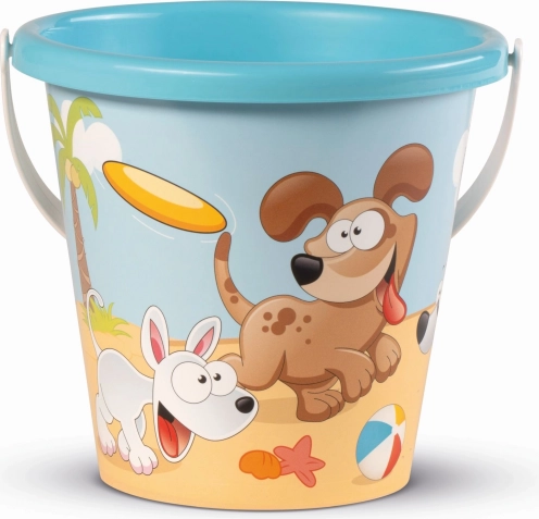 Playful Dog Bucket Androni